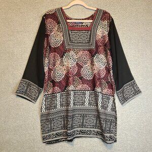 Women's Decorative India Long Tunic Top Kurti or Kurta